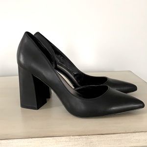 Bleecjer & Bond block  leather heels